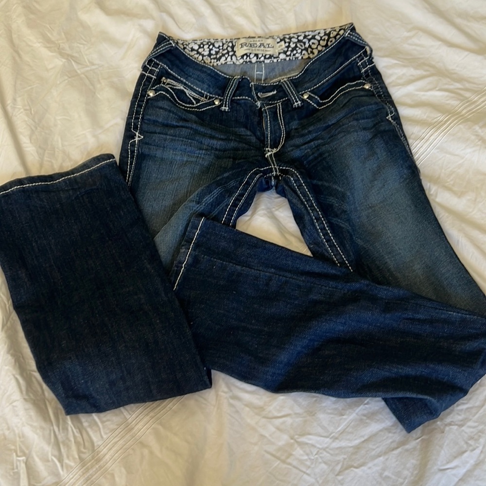 Ariat low rise boot cut jeans